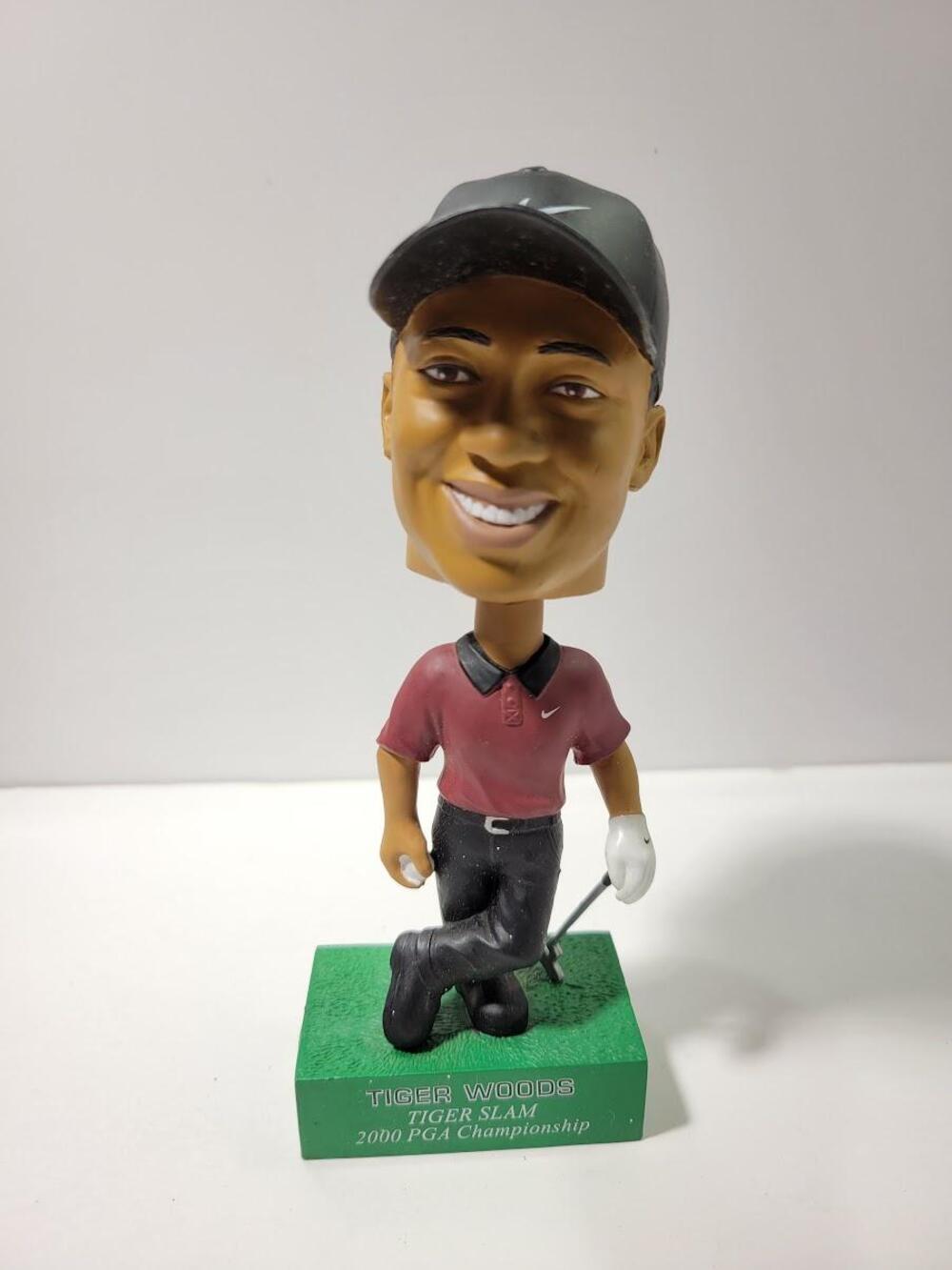 Tiger Woods Tiger Slam Bobblehead One Size Multi Color Golf 2000 PGA Upper Deck